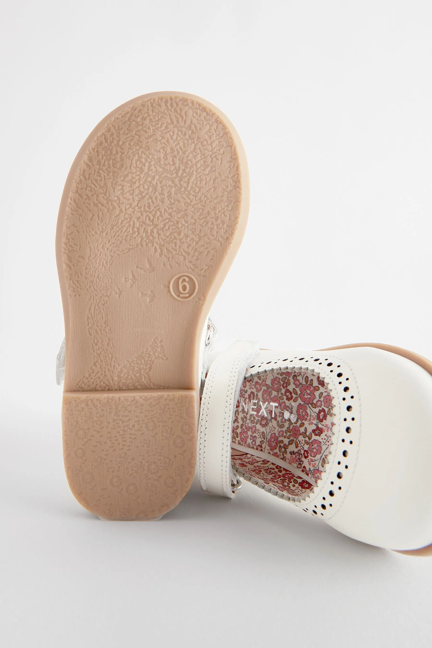 Scarpe brogue Mary Jane in pelle     